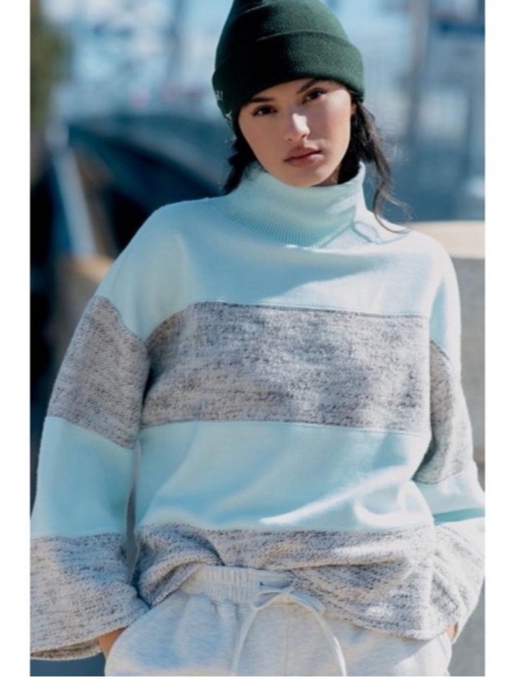 Daily Practice by Anthropologie Long-Sleeve Poncho